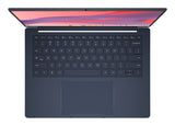 ASUS Chromebook CM14 CM1406CM4A-LY0051 MediaTek Kompanio Kompanio 540 35,6 cm (14") WUXGA 8 GB LPDDR5x-SDRAM 128 GB eMMC Wi-Fi 6E (802.11ax) ChromeOS Blå QWERTZ Tysk
