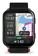 Garmin Venu X1 5,08 cm (2") AMOLED Digital 448 x 486 pixel Berøringsskærm Sort Wi-Fi GPS (satellit)