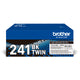 Brother TN-241BKTWIN tonerpatron 2 stk Original Sort