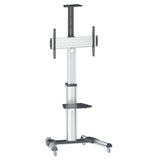 Manhattan 461245 tv-beslag 177,8 cm (70") Sort, Sølv