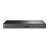 TP-Link Omada ER8411 kabelforbundet router Gigabit Ethernet Sort
