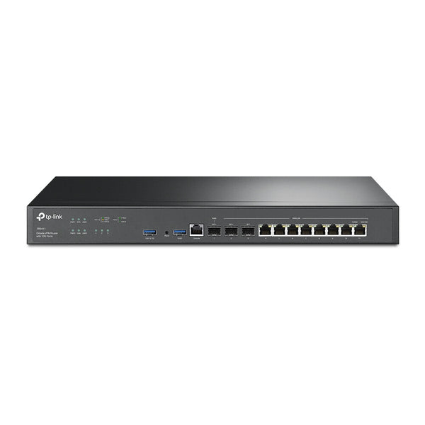 TP-Link Omada ER8411 kabelforbundet router Gigabit Ethernet Sort