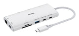D-Link DUP-A01 interface hub USB 3.2 Gen 1 (3.1 Gen 1) Type-C 10000 Mbit/s Hvid