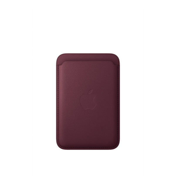 Apple FineWoven-kortholder med MagSafe til iPhone – bordeaux