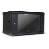Inter-Tech SMA-6406 6U Vægmonteret stativ Sort
