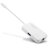Edimax EU-4308 dockingstation USB 3.2 Gen 1 (3.1 Gen 1) Type-C Hvid