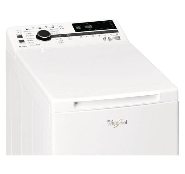 Whirlpool TDLRB 65242BS EU/N vaskemaskine Top-indlæsning 6,5 kg 1151 rpm Hvid