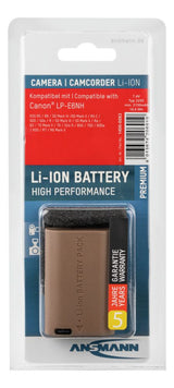 Ansmann 1400-0083 batteri til kamera/videokamera Lithium-Ion (Li-Ion) 2250 mAh