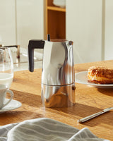 Alessi MT18/6 manuel kaffemaskine Moka gryde Aluminium