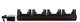 Honeywell CT40-CB-UVN-2 ladestation organisator Fritstående Sort, Rød