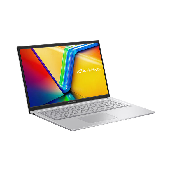 ASUS Vivobook 17 X1704VA-AU1116 Intel Core 5 120U Laptop 43,9 cm (17.3") Fuld HD 8 GB DDR5-SDRAM 512 GB SSD Wi-Fi 6 (802.11ax) Sølv QWERTZ Tysk