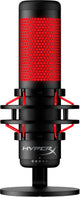 HyperX QuadCast - USB-mikrofon (sort-rød) – rød indikator
