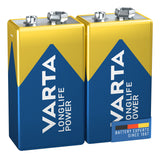 Varta 4922121412 Engangsbatteri 9V Zink-mangandioxid (Zn/MnO2)