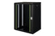 Digitus DN-19 16-U-SW stativ 16U Vægmonteret stativ Sort