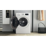 Whirlpool FFWDB 976258 SV EE vaskemaskine - tørretumbler Fritstående Front-læsning Hvid