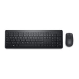 DELL KM3322W tastatur Mus inkluderet Kontor RF trådløst QWERTZ Tysk Sort
