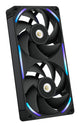 NZXT F240X Computerkabinet Ventilator 12 cm Sort 1 stk