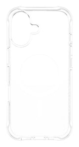 PanzerGlass CARE™ by ® Samba Case Transparent m. Hvid MagSafe iPhone 17