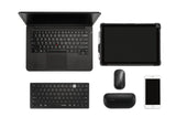 Kensington Dual trådløst Compact tastatur - nordisk layout