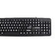 Esperanza EK129 tastatur HTPC USB QWERTY UK engelsk Sort