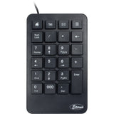Inter-Tech KB-120 numerisk tastatur Universel USB Sort