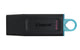 Kingston Technology DataTraveler Exodia USB 3.2 Flash-drev (sort + turkis) - 2 stk