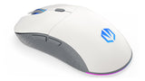 ENDORFY GEM Plus Wireless Onyx White mus Spil Ambidextrous RF Wireless + USB Type-C Optisk 26000 dpi