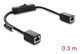 DeLOCK 81565 netværkskabel Sort 0,3 m Cat6 F/UTP (FTP)