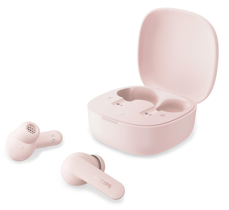 Philips TAT2100 Headset True Wireless Stereo (TWS) I ørerne Opkald/musik Bluetooth Lyserød