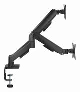 Gembird MA-DA2U-01 skærmbeslag og -stativer 81,3 cm (32") Skrivebord Sort