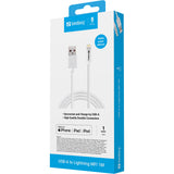 Sandberg USB>Lightning MFI 1m White