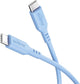 Goobay 77741 USB-kabel USB 2.0 1,5 m USB C 0,48 Gbit/sek. 60 W Blå