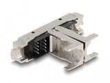 DeLOCK 87064 kabelsamler LSA Sort, Metallic