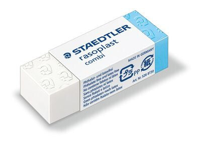 Staedtler rasoplast combi 526 BT viskelæder Hvid 1 stk