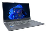 TERRA MOBILE 1717R Intel® Core™ i7 i7-1355U Laptop 43,9 cm (17.3") Fuld HD 16 GB DDR4-SDRAM 1 TB SSD Wi-Fi 6 (802.11ax) Windows 11 Pro Tysk Grå