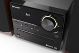 Sharp XL-B512(BR) stereoanlæg Home audio micro system 45 W Brun