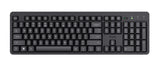 Trust Ody II tastatur Kontor RF trådløst QWERTY Nordisk Sort