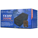 Silverstone TX300 enhed til strømforsyning 300 W 24-pin ATX TFX Sort