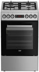 Beko FSM51331DXDT Fritstående komfur Elektrisk Gaskomfur Rustfrit stål
