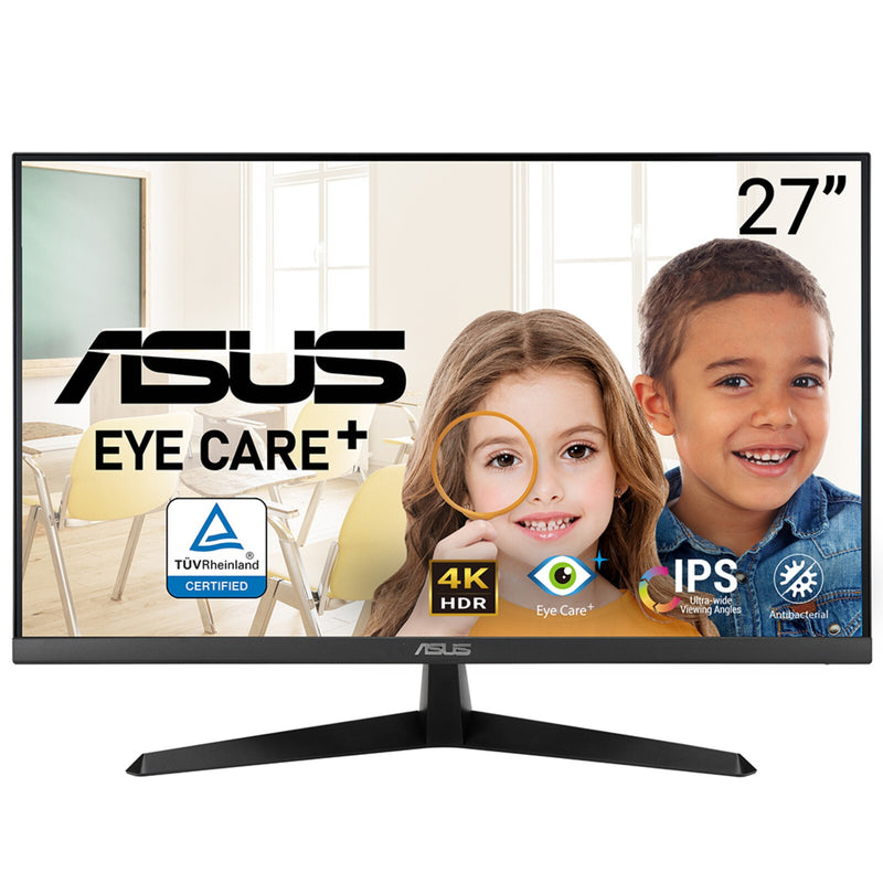 ASUS VY27UQ computerskærm 68,6 cm (27") 3840 x 2160 pixel 4K Ultra HD LCD Sort