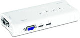 Trendnet TK-407K KVM Switch Blå