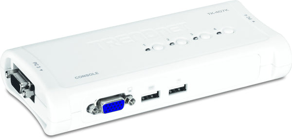 Trendnet TK-407K KVM Switch Blå