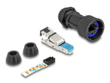 DeLOCK 67049 kabelsamler RJ45 Sort