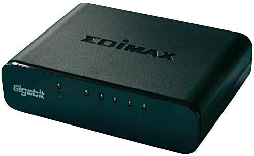 Edimax ES-5500G V3 netværksswitch Ikke administreret L2 Gigabit Ethernet (10/100/1000) Sort