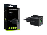 Conceptronic ALTHEA15B oplader til mobil enhed Universel Sort Vekselstrøm Hurtig opladning Indendørs