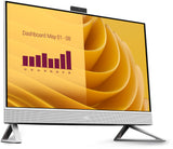 DELL EC27250 Intel Core 7 150U 68,6 cm (27") 1920 x 1080 pixel Berøringsskærm All-in-One PC 32 GB DDR5-SDRAM 1 TB SSD Windows 11 Pro Wi-Fi 6E (802.11ax) Perle, Hvid