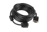 Lanberg CA-VGAC-10CC-0100-B VGA kabel 10 m VGA (D-Sub) Sort