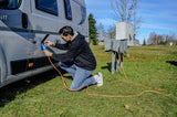 Brennenstuhl 1167650625 stikdåse 25 m 1 AC stikkontakt(er) Indendørs/udendørs Blå, Orange