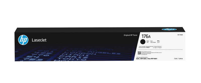 HP LaserJet Original 176A -tonerpatron, sort