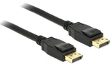 DeLOCK 1m Displayport 1.2a Sort